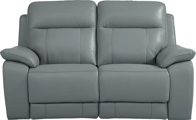 Torini Blue Leather 2 Pc Power Reclining Living Room - Thumbnail - Image 6