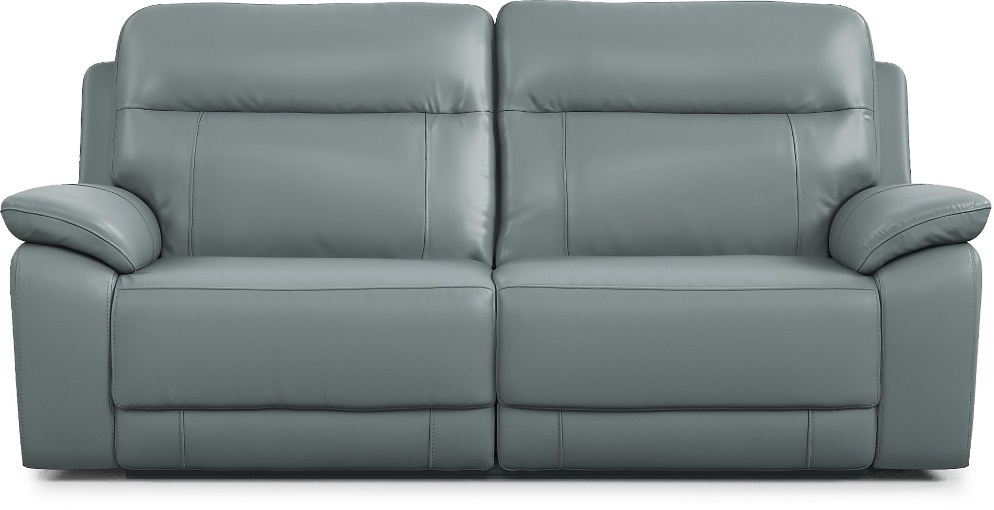 Torini Blue Leather Reclining Sofa Rooms To Go