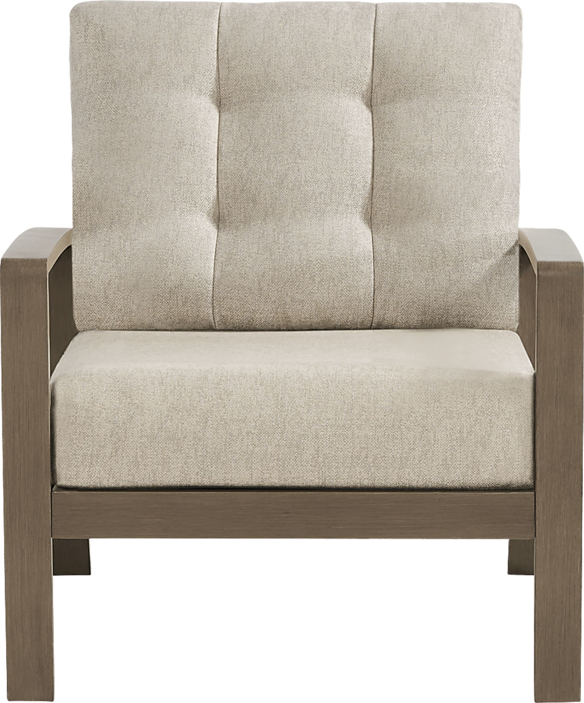 Torio Brown 5 Pc Outdoor Sofa Seating Set with Malt Cushions - Image 6