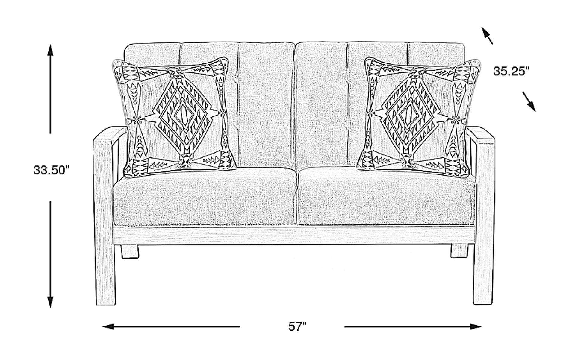 Dimension Image. Please refer to the Dimension Tab on this page for dimension details.