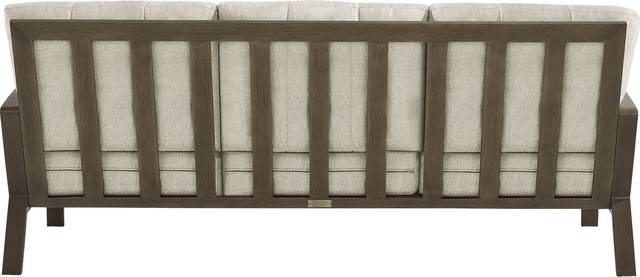 Torio Brown 5 Pc Outdoor Sofa Seating Set with Malt Cushions - Thumbnail - Image 4
