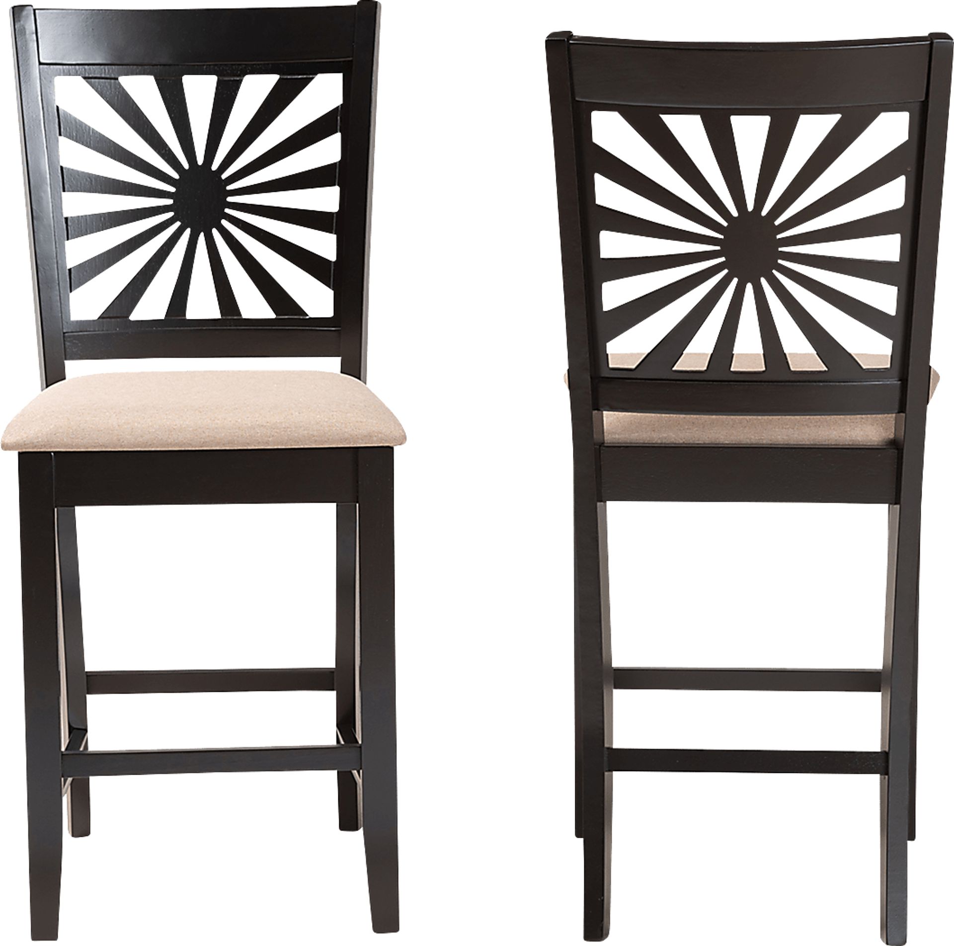 Torkelson Beige Counter Stool, Set of 2 - Image 3