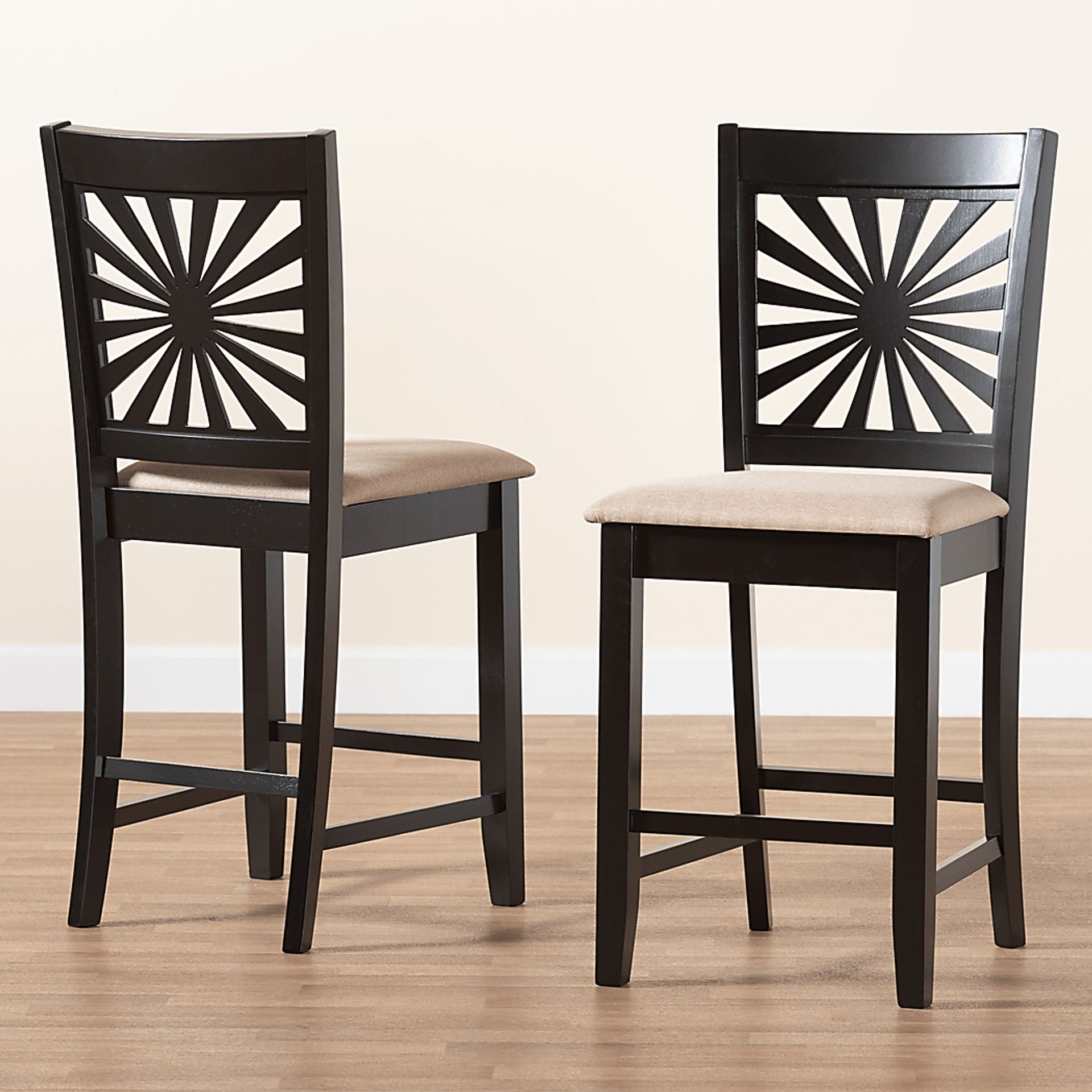 Torkelson Beige Counter Stool, Set of 2 - Image 8