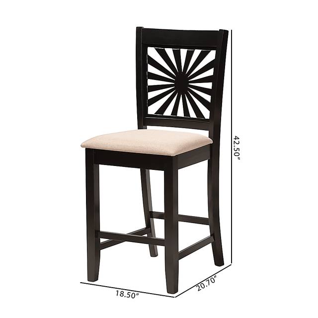 Torkelson Beige Counter Stool, Set of 2 - Thumbnail - Image 9