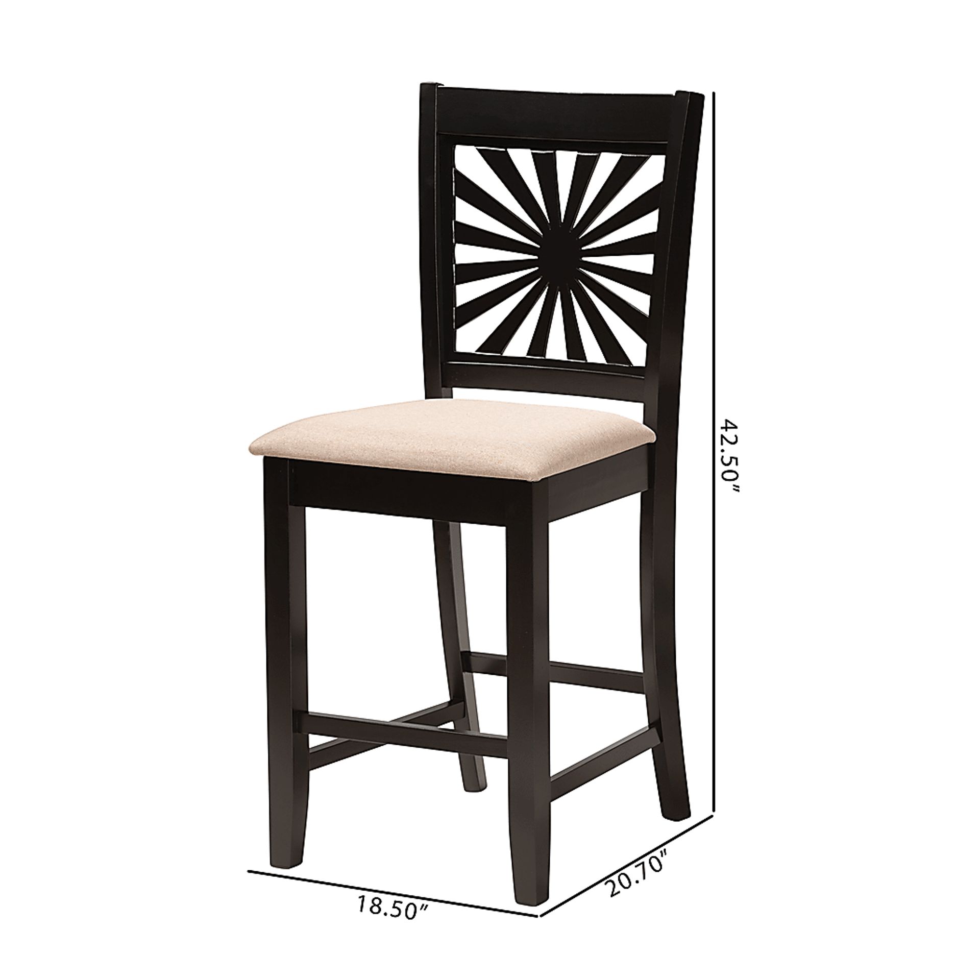 Torkelson Beige Counter Stool, Set of 2 - Image 9