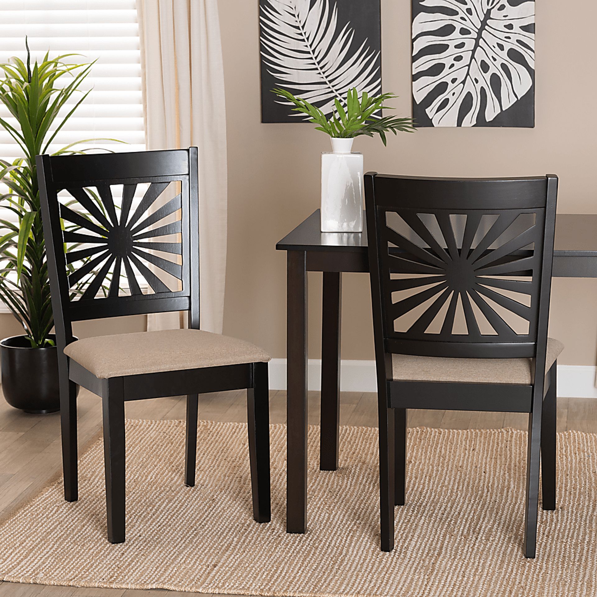 Torkelson Beige Dining Chair, Set of 2 - Image 2