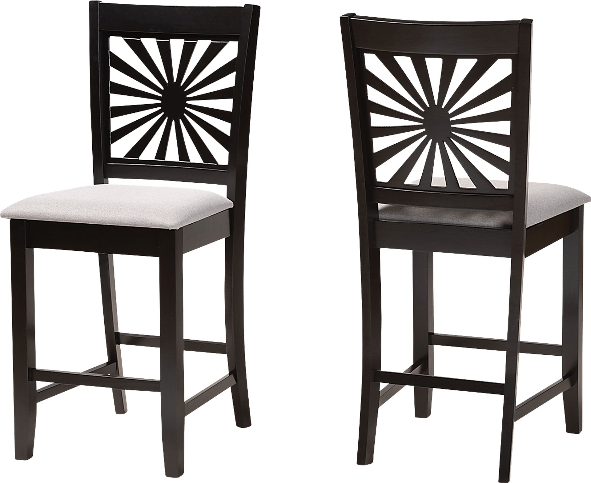 Torkelson Gray Counter Stool, Set of 2 - Image 1