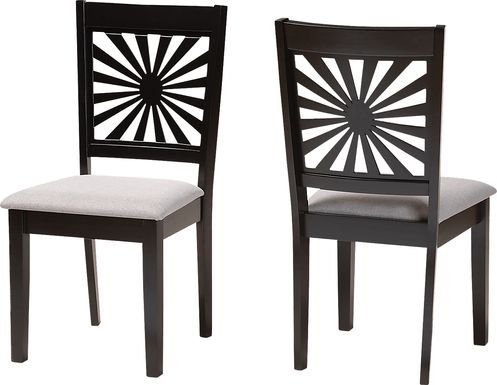 Torkelson Gray Dining Chair, Set of 2