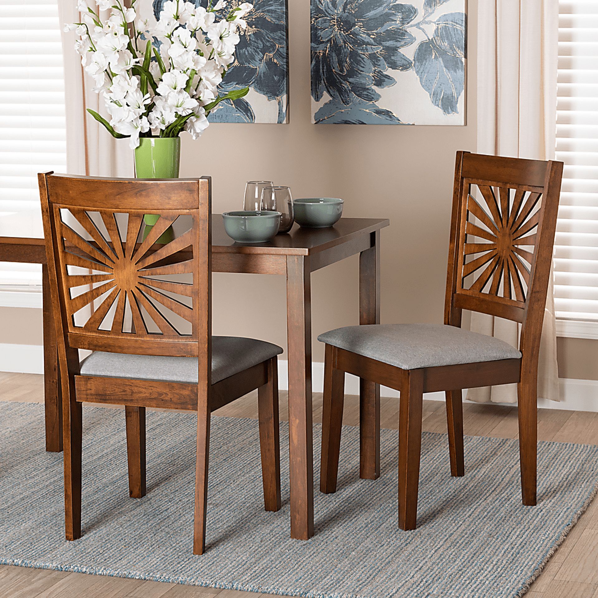 Torkelson Walnut Brown Dining Chair, Set of 2 - Image 2