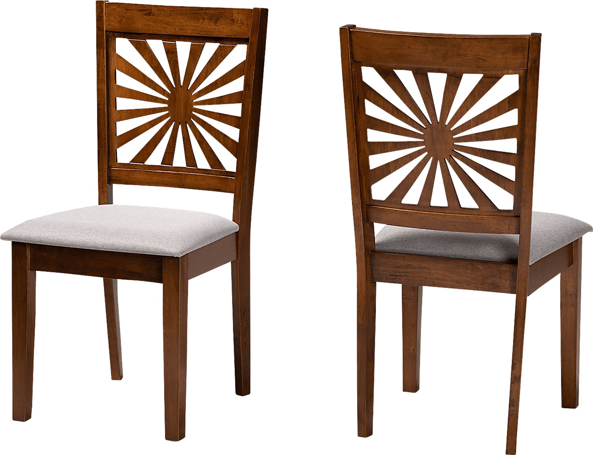Torkelson Walnut Brown Dining Chair, Set of 2 - Image 1