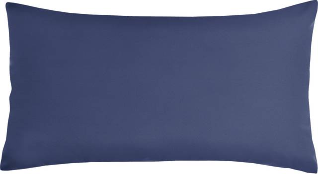 Torlana Navy Indoor/Outdoor Lumbar Pillow - Thumbnail - Image 1