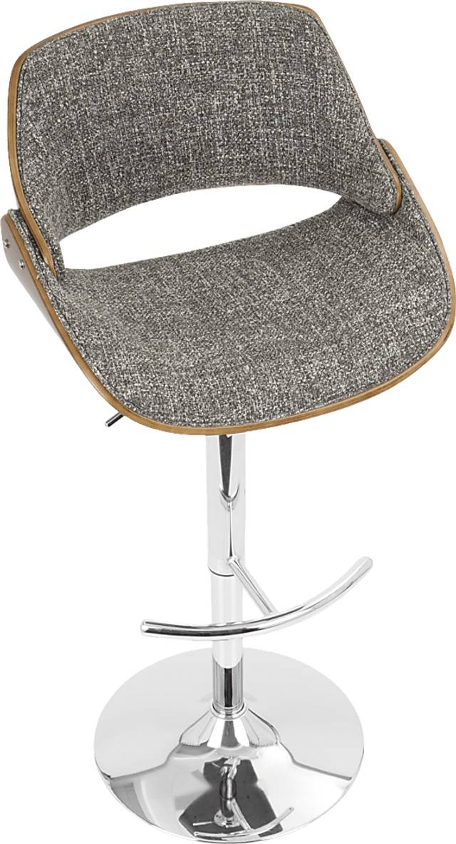 Torlina Gray Adjustable Barstool, Set of 2 - Thumbnail - Image 5
