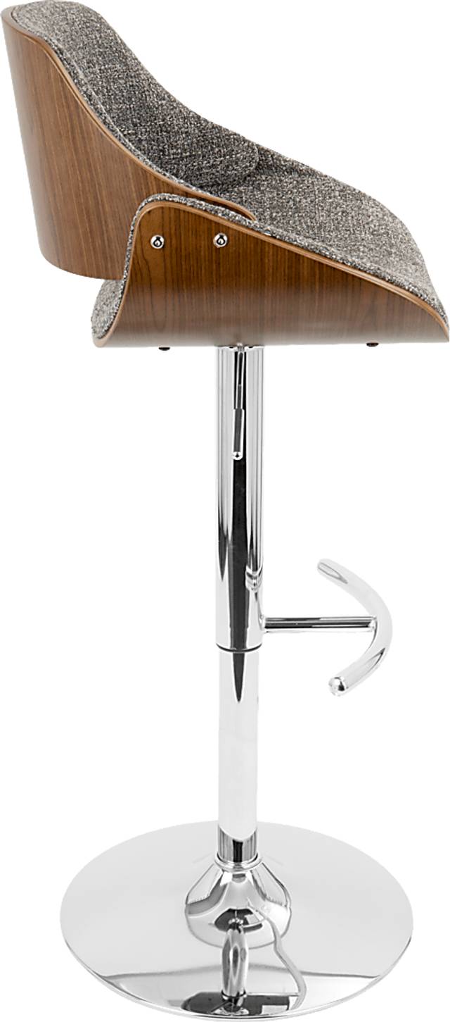 Torlina Gray Adjustable Barstool, Set of 2 - Thumbnail - Image 7
