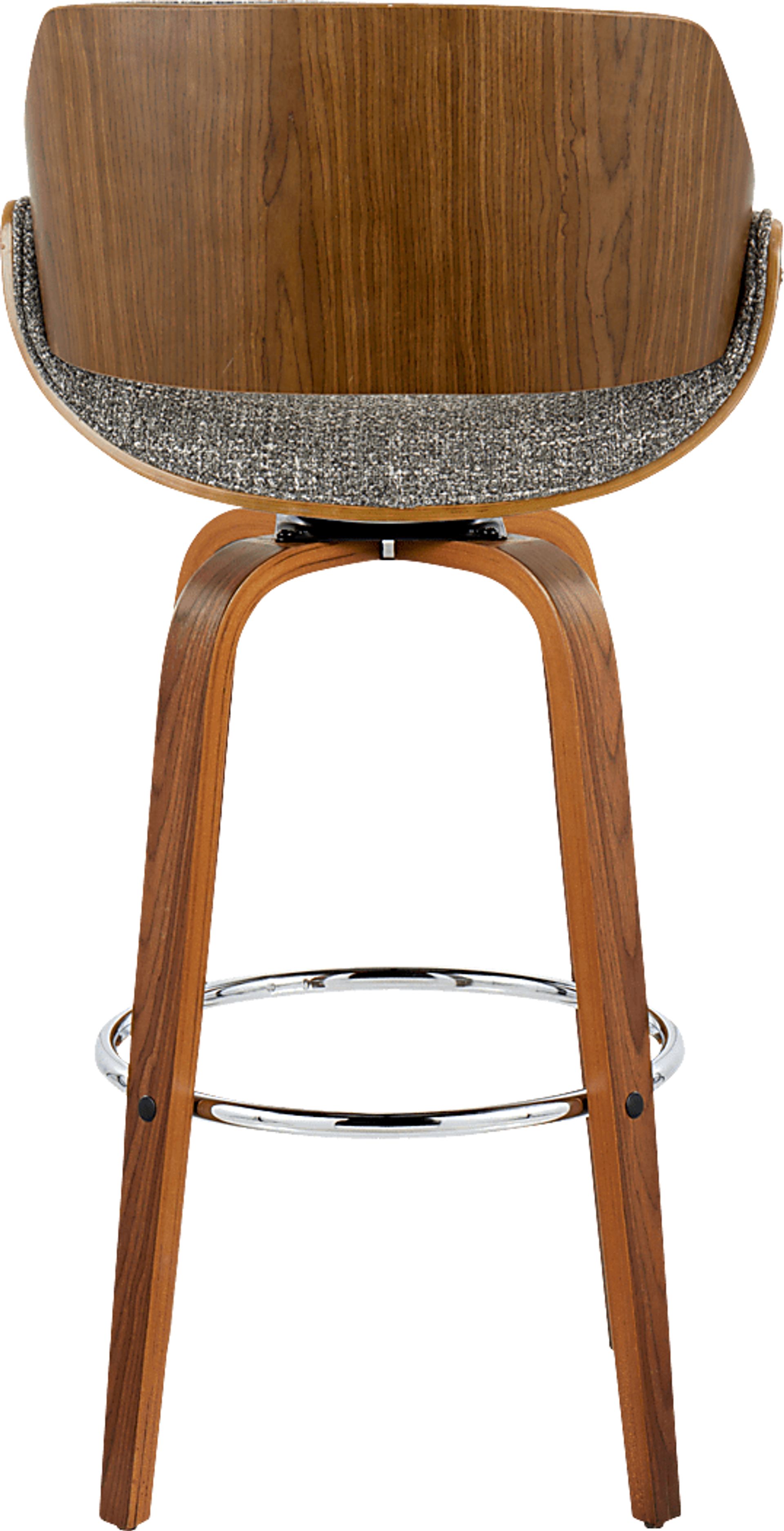 Torlina II Gray Swivel Barstool, Set of 2 - Image 9