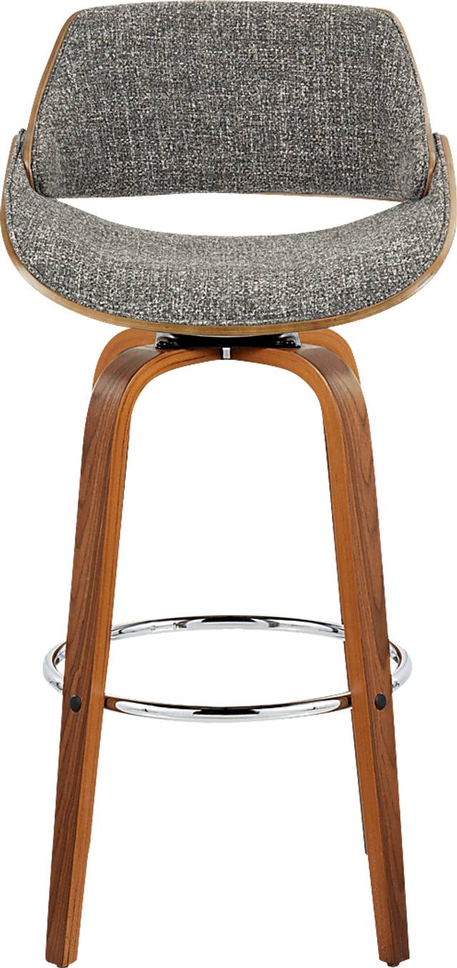 Torlina II Gray Swivel Barstool, Set of 2 - Thumbnail - Image 10