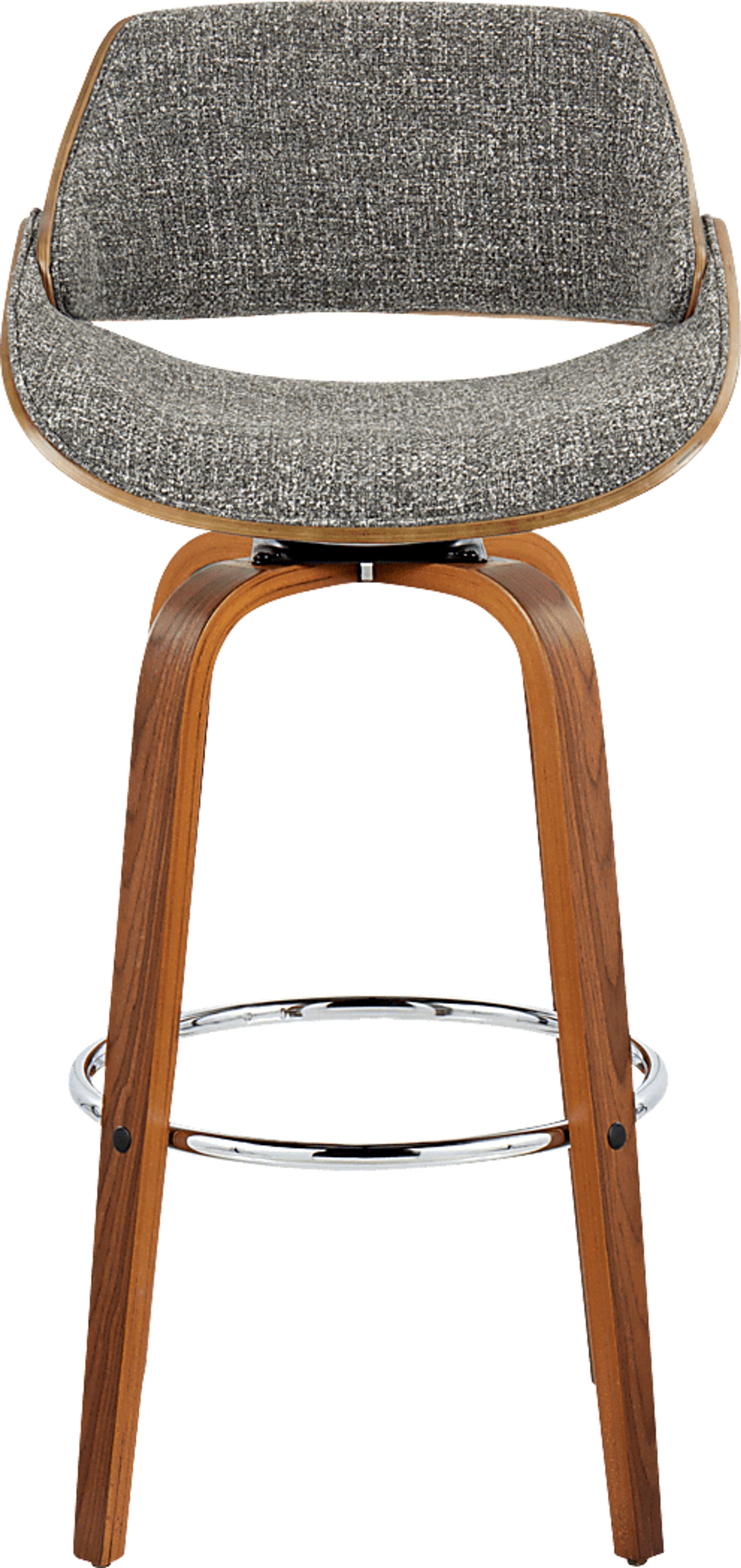 Torlina II Gray Swivel Barstool, Set of 2 - Image 10