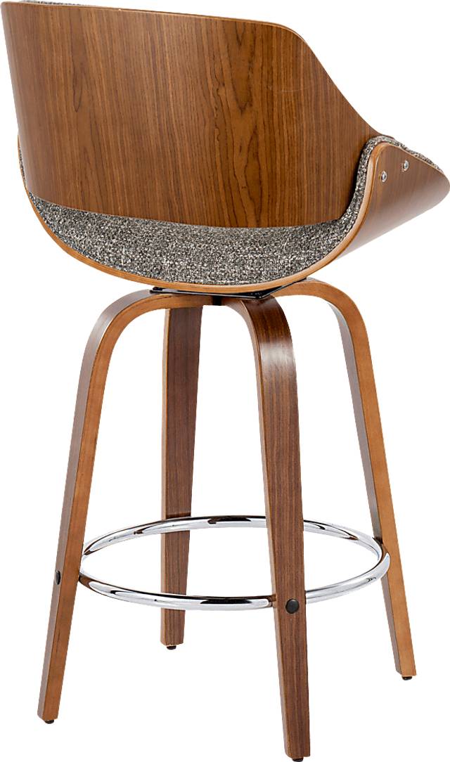 Torlina II Gray Swivel Counter Height Stool, Set of 2 - Thumbnail - Image 8