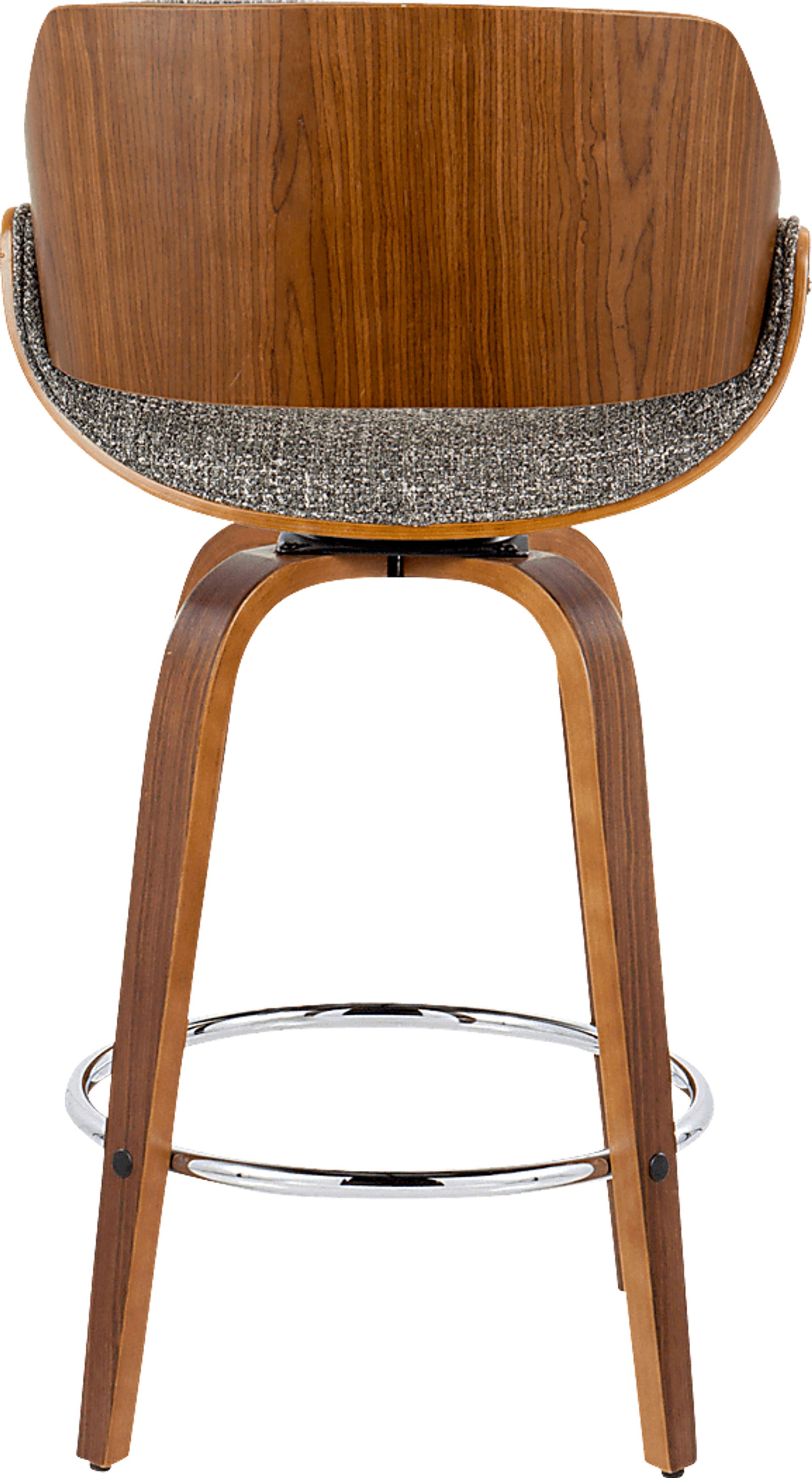 Torlina II Gray Swivel Counter Height Stool, Set of 2 - Image 9