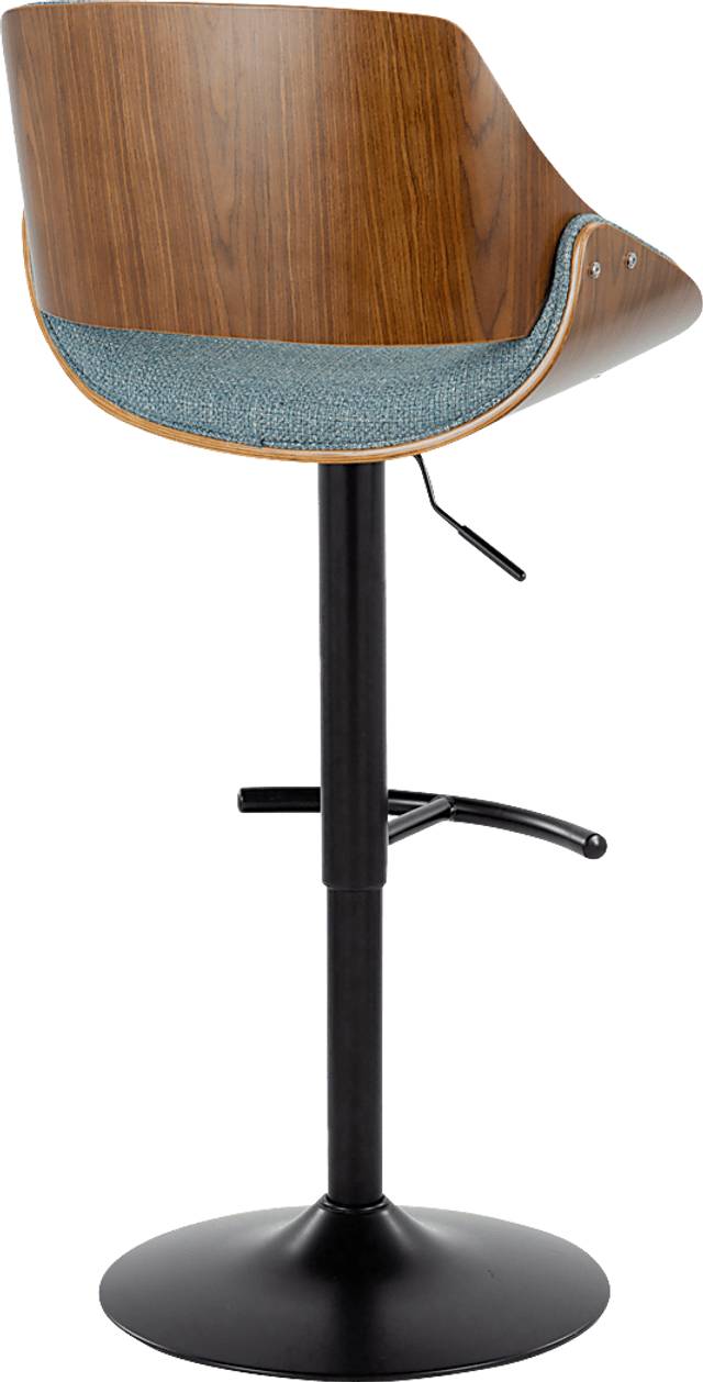 Torlina III Blue Adjustable Barstool, Set of 2 - Thumbnail - Image 8