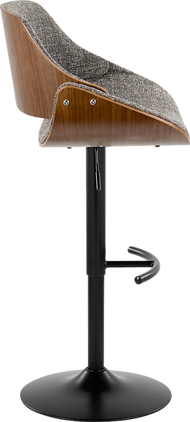 Torlina III Gray Adjustable Barstool, Set of 2 - Thumbnail - Image 7
