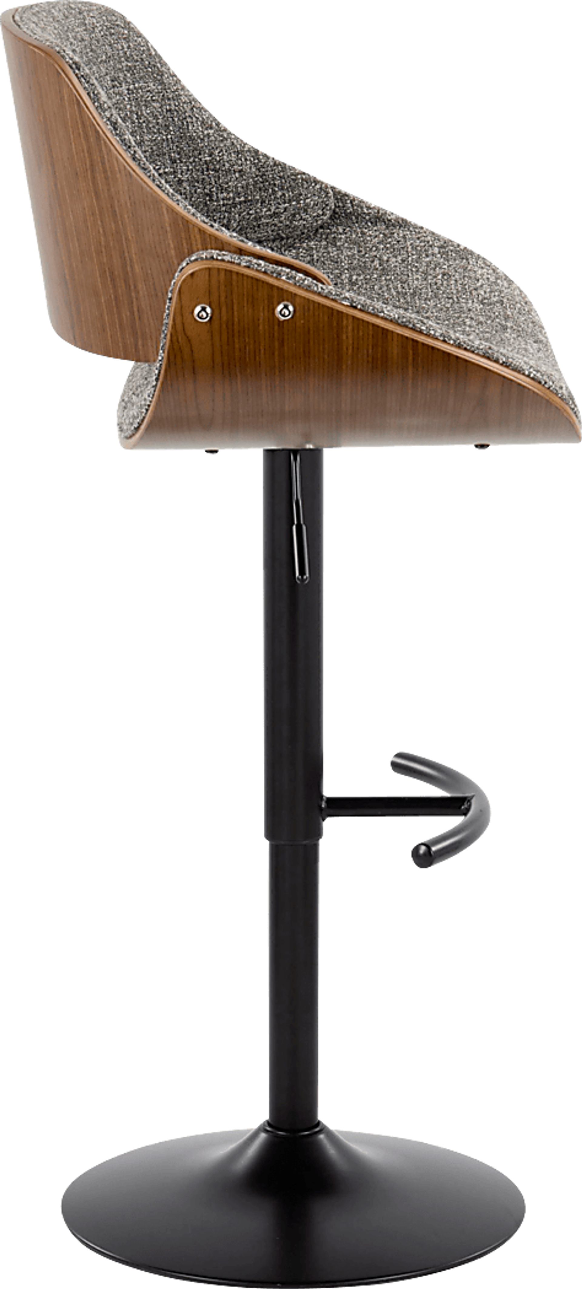 Torlina III Gray Adjustable Barstool, Set of 2 - Image 7