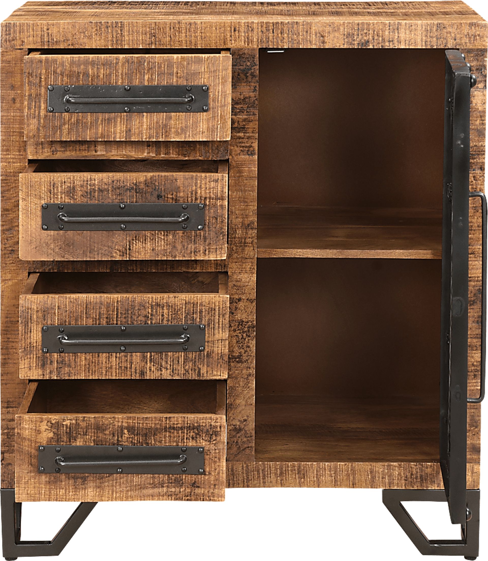 Tornasol Brown Accent Cabinet - Image 4