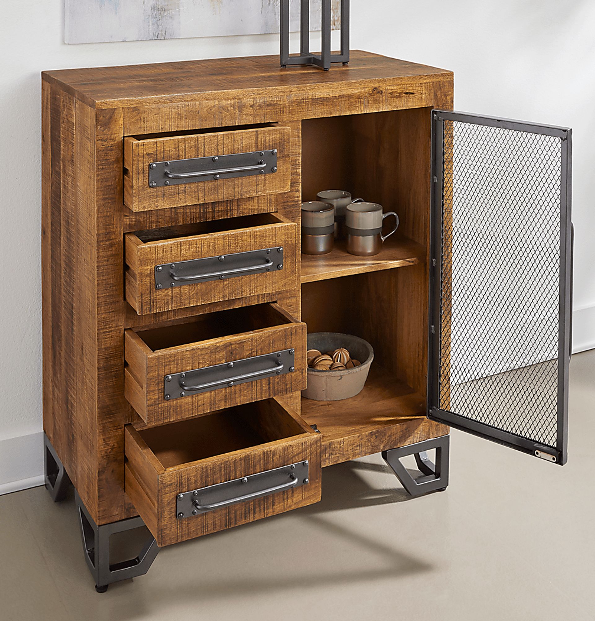 Tornasol Brown Accent Cabinet - Image 7