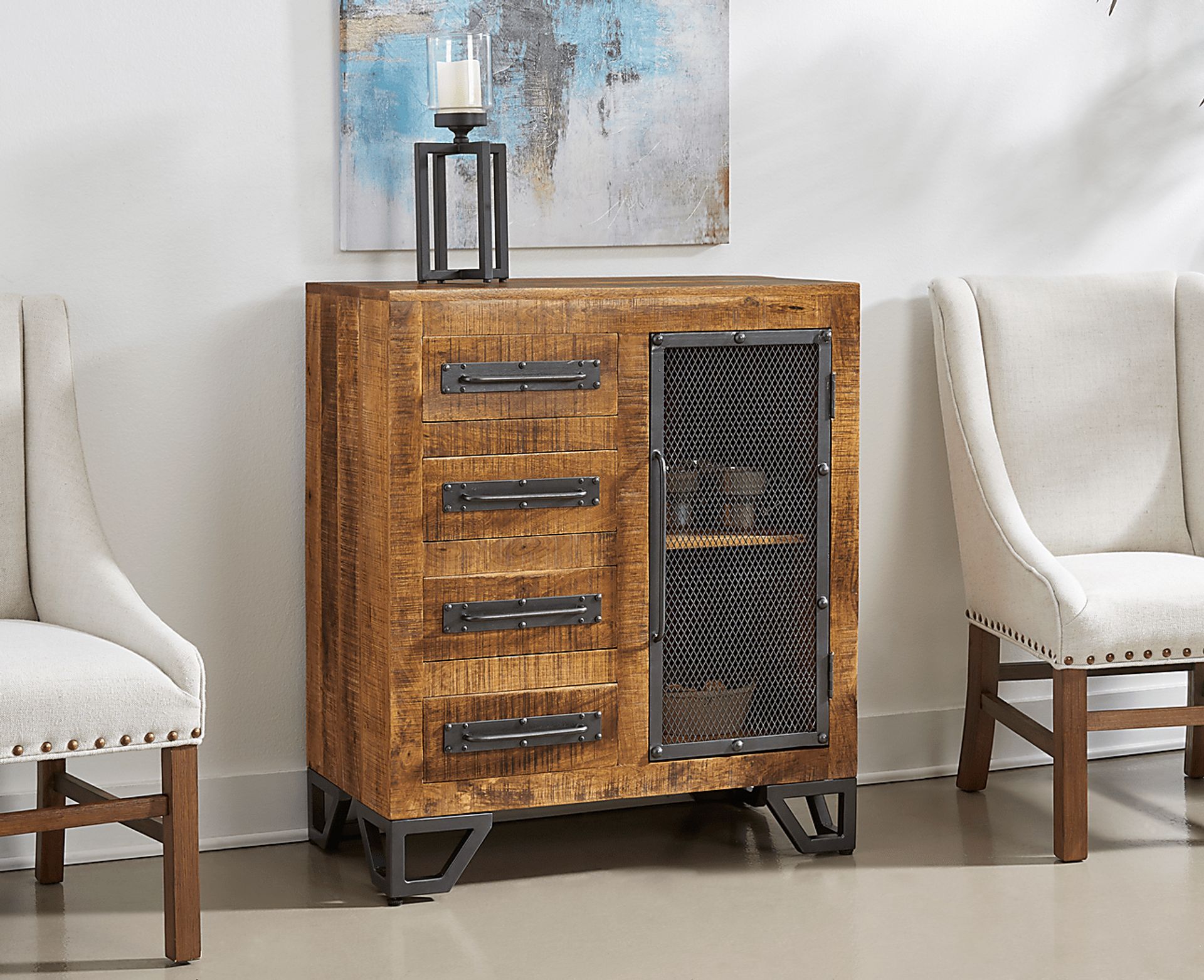 Tornasol Brown Accent Cabinet - Image 8