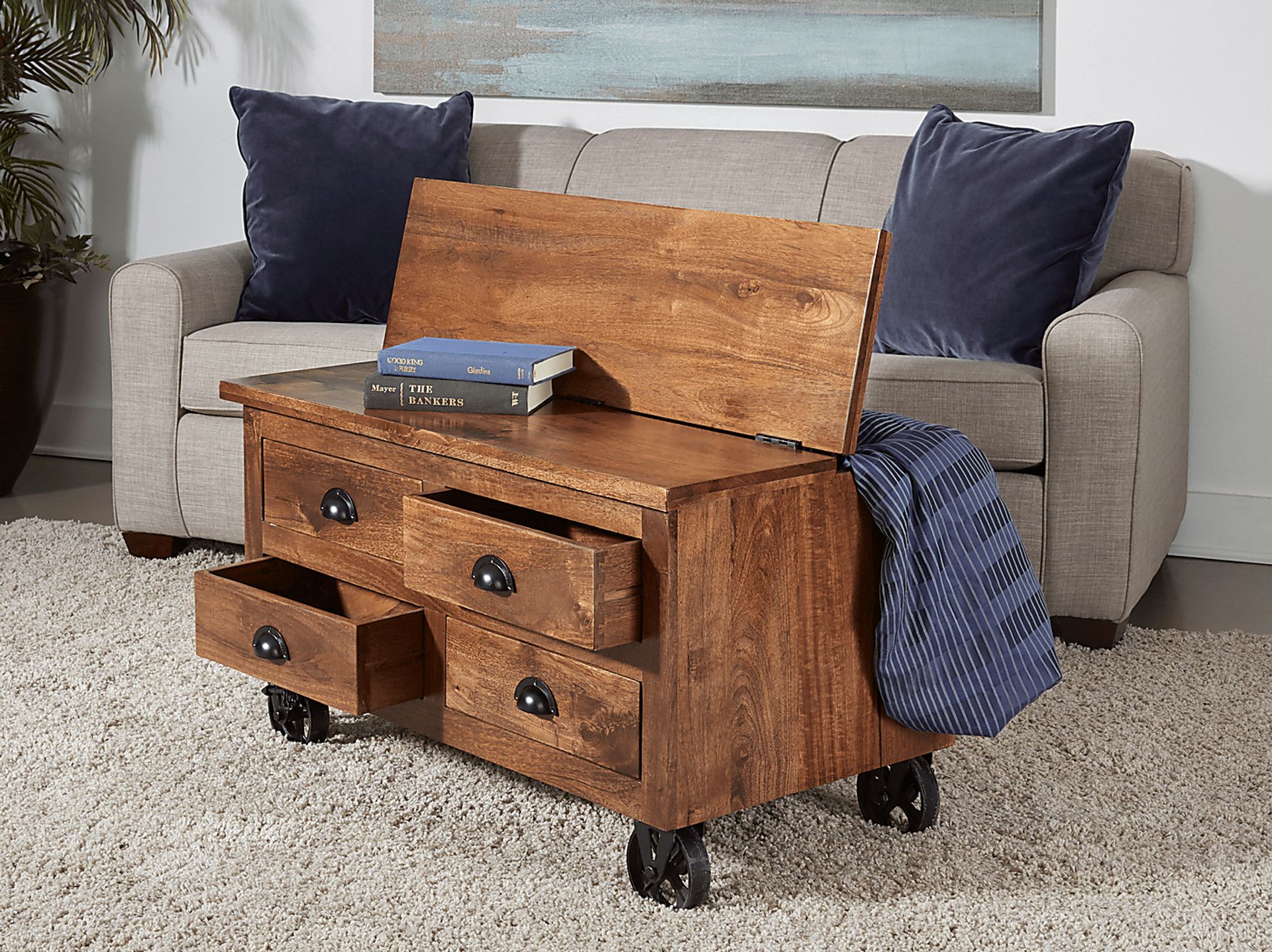 Tornasol Brown Cocktail Table - Image 10