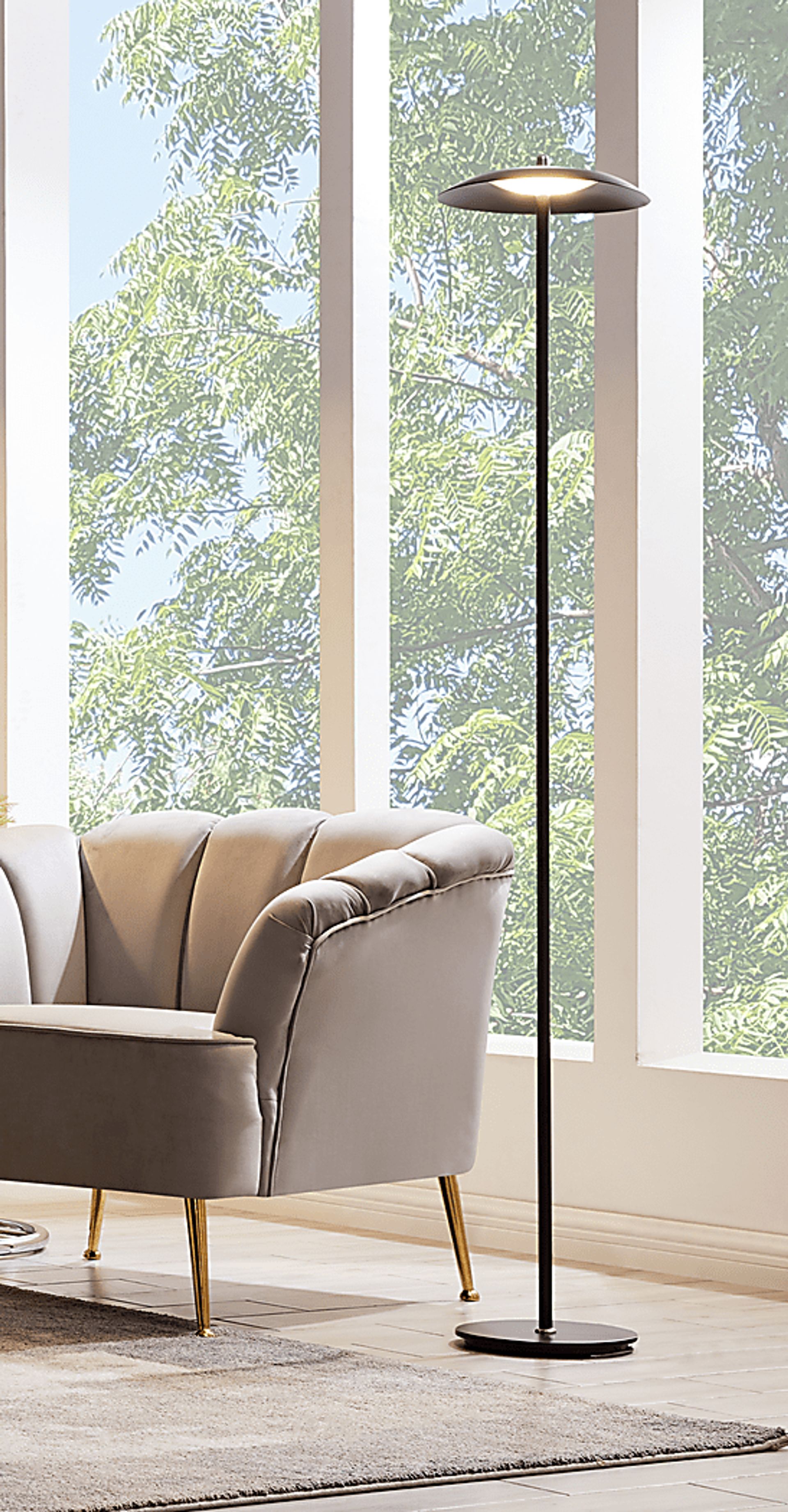 Toronto Way Black Floor Lamp - Image 3