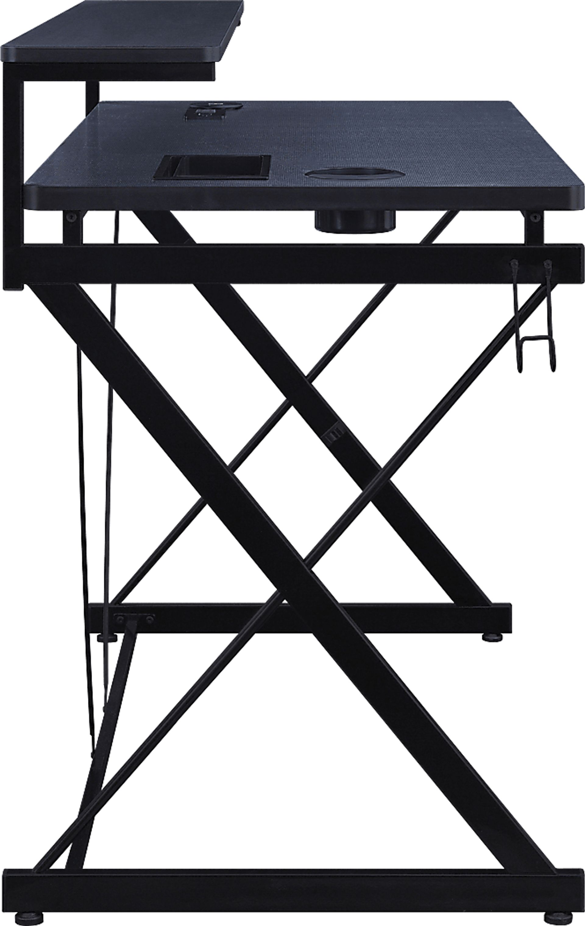 Torque Black Gaming Desk - Image 5