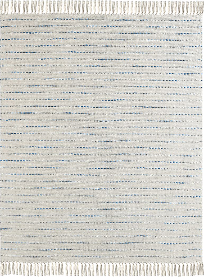 Torrent Blue Throw Blanket