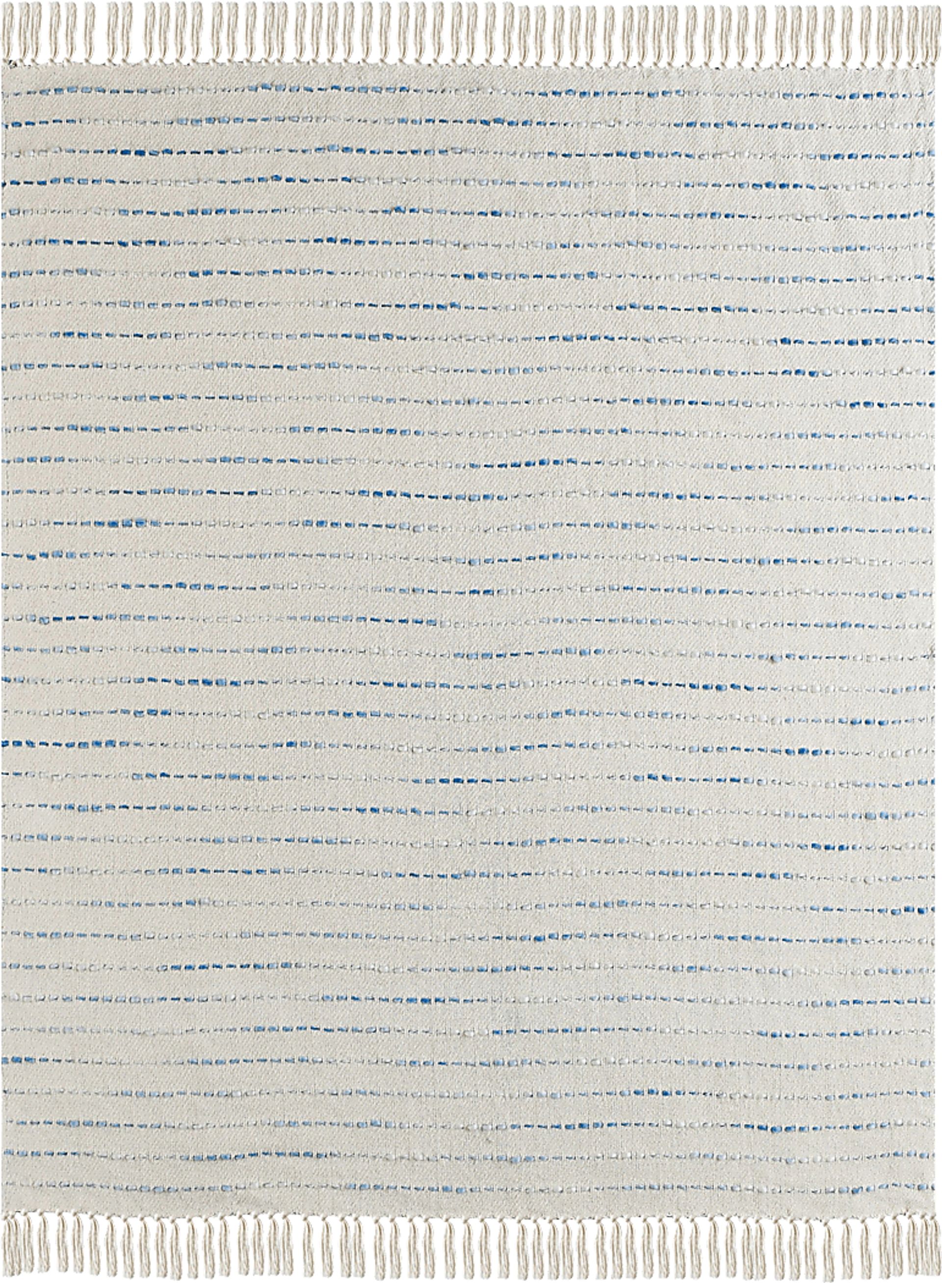 Torrent Blue Throw Blanket - Image 1