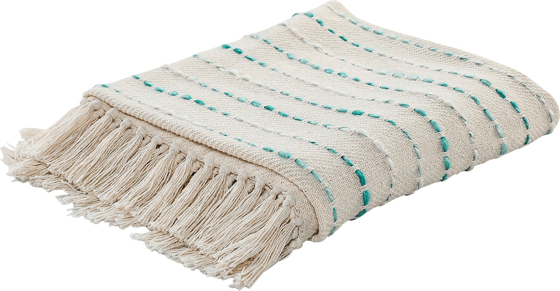 Torrent Cream Throw Blanket - Image 3