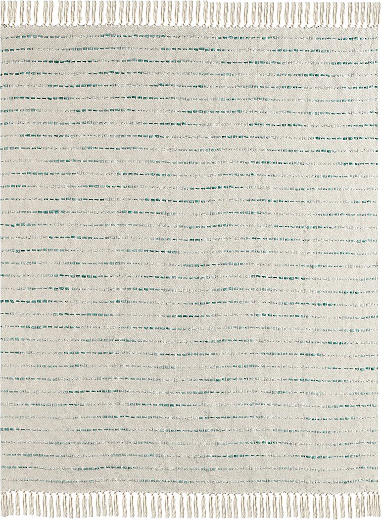 Torrent Cream Throw Blanket