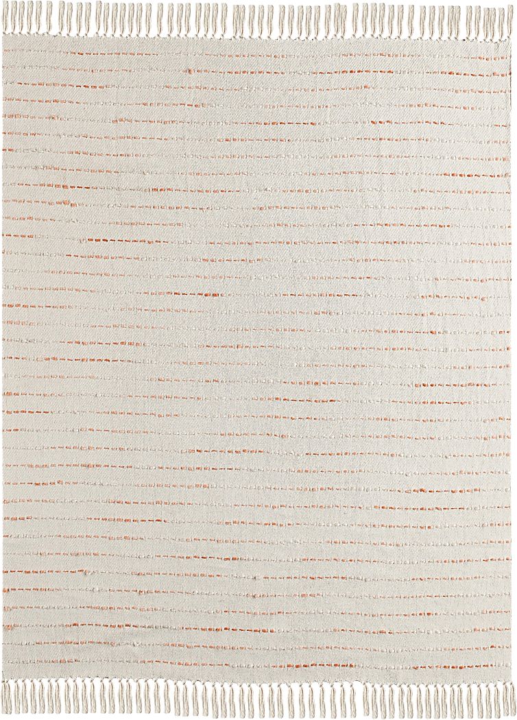 Torrent Peach Throw Blanket