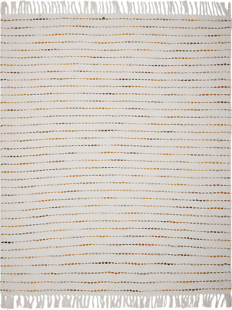 Torrent Yellow Throw Blanket