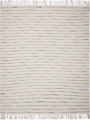 Torrent Yellow Throw Blanket