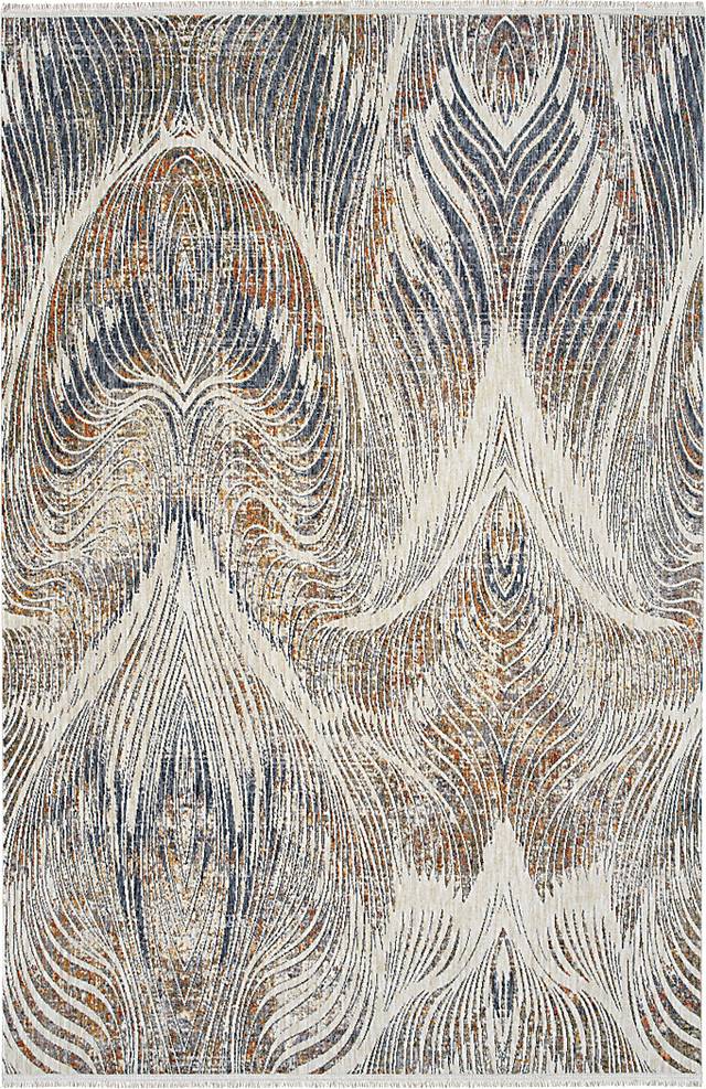 Torric Ivory 5'3 x 7'3 Rug - Thumbnail - Image 1