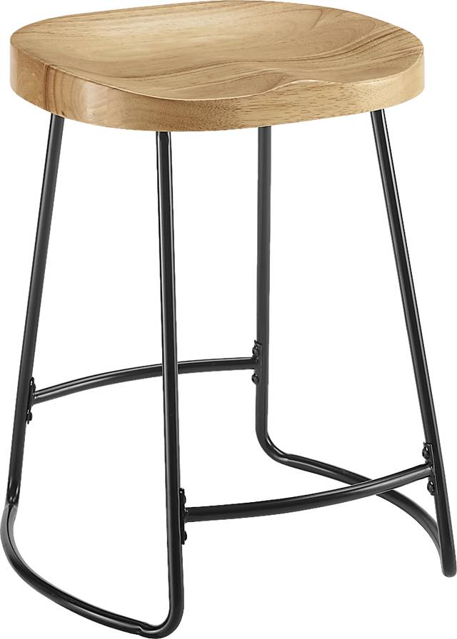 Torwood Natural Counter Height Stool - Thumbnail - Image 1