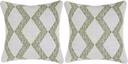 Toshi Capri Celadon Indoor/Outdoor Accent Pillows, Set of 2