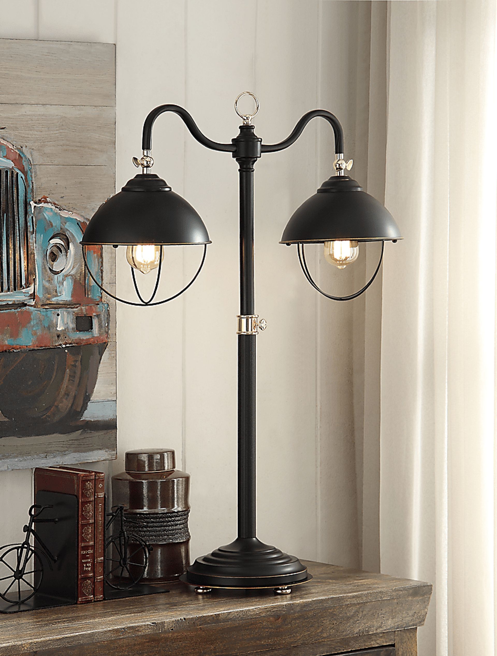 Toston Bronze Lamp, Set of 2 - Image 2