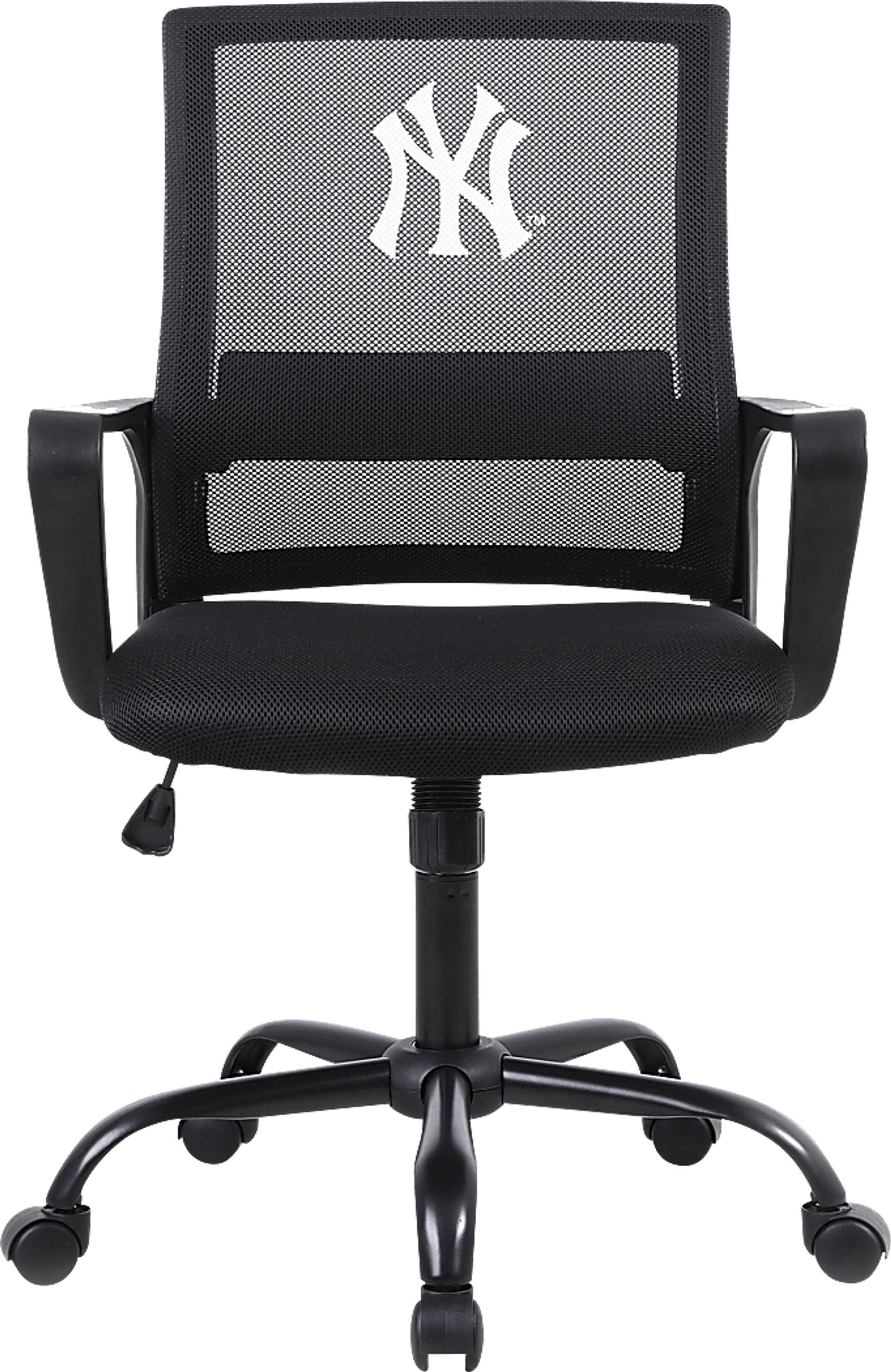 Tough Match MBL New York Yankees Black Desk Chair - Image 1