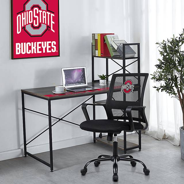 Tough Match NCAA Ohio State Black Desk Chair - Thumbnail - Image 3