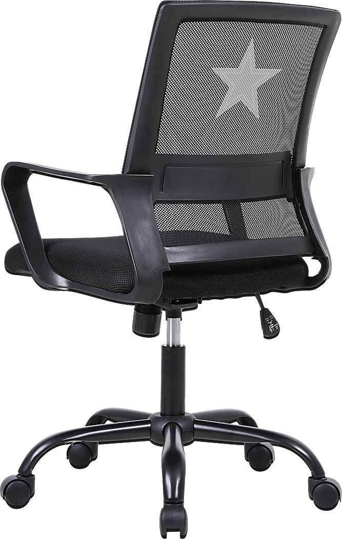 Tough Match NFL Dallas Cowboys Black Desk Chair - Thumbnail 2
