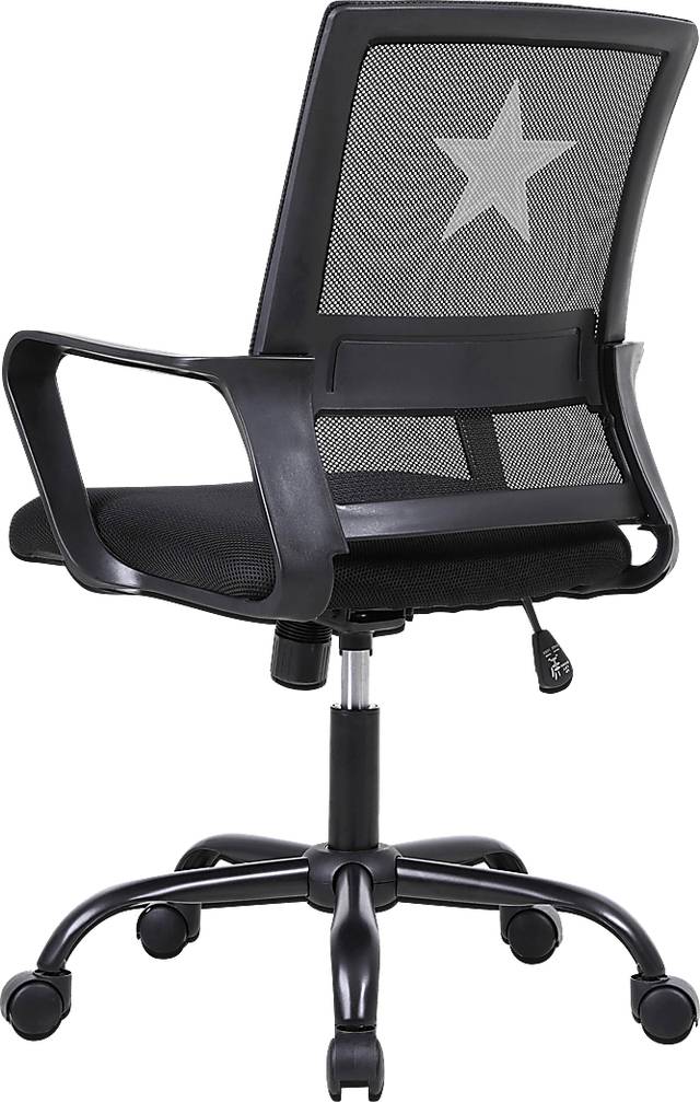 Tough Match NFL Dallas Cowboys Black Desk Chair - Thumbnail - Image 4