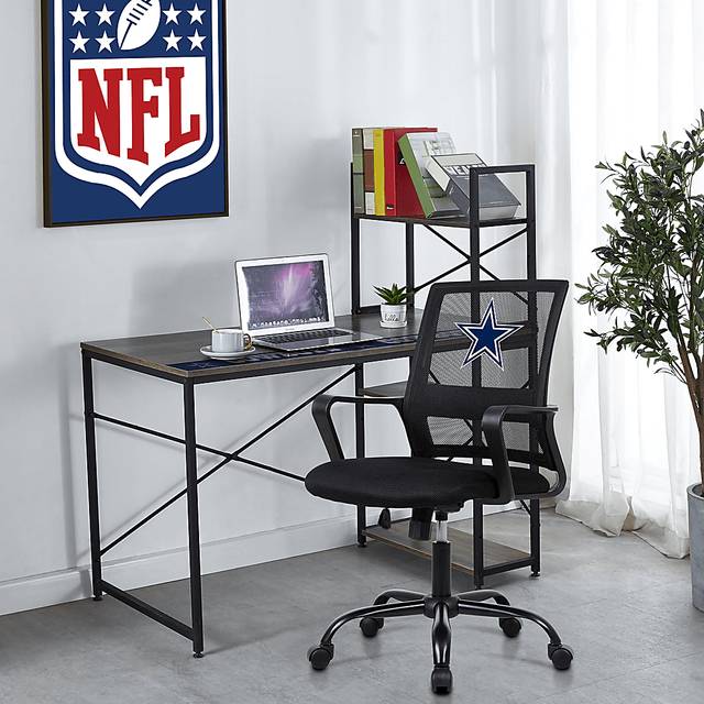 Tough Match NFL Dallas Cowboys Black Desk Chair - Thumbnail - Image 6