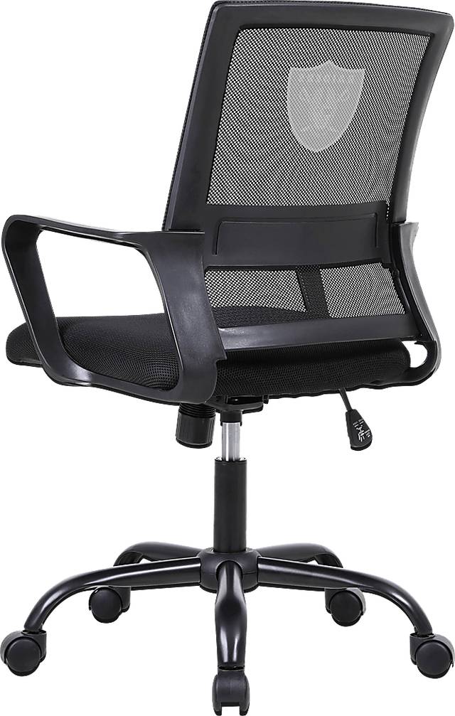 Tough Match NFL Las Vegas Raiders Black Desk Chair - Thumbnail - Image 4