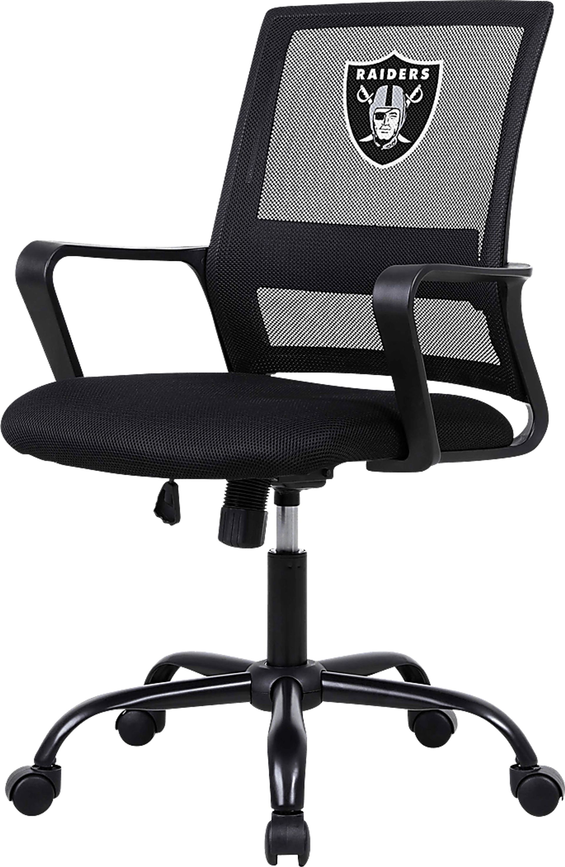 Tough Match NFL Las Vegas Raiders Black Desk Chair - Image 1