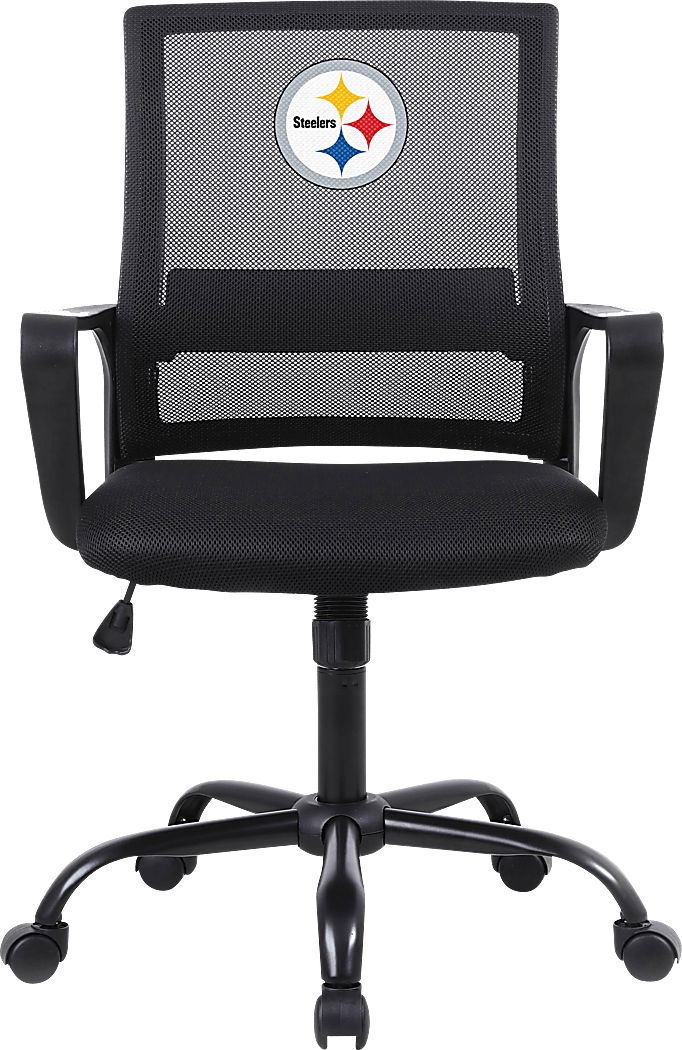 Pittsburgh Steelers Black Desk Chair